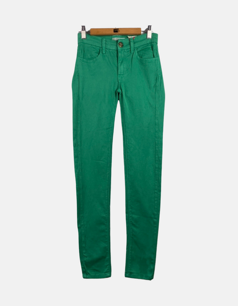 Green colour pants FM