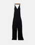 Women's Black Spaghetti Strap Jumpsuit