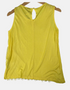 Sunshine Yellow Lace Overlay Tank