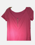 Pink Short-Sleeve Eyelet Dress