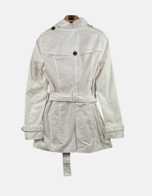 Classic Belted Trench Coat for Women