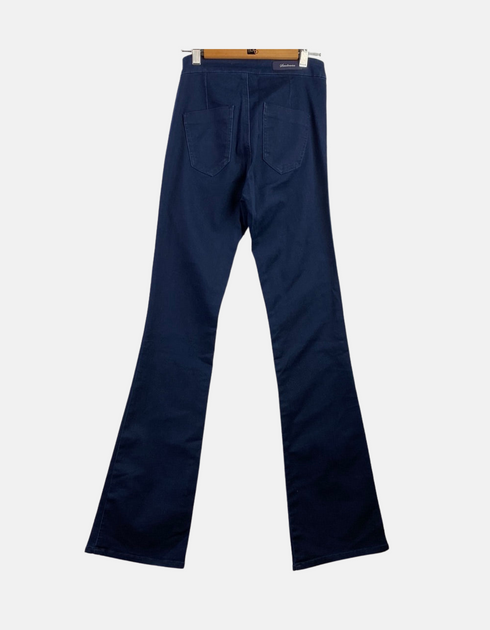 Classic Navy-Blue Flare Pants