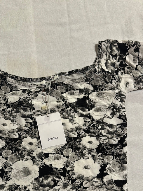 Floral Printed Half Top for Ladies