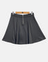 Skirt 5 silver zip FM