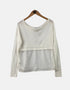 Sheer Long Sleeve Layered Top for Women
