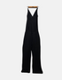 Women's Black Spaghetti Strap Jumpsuit
