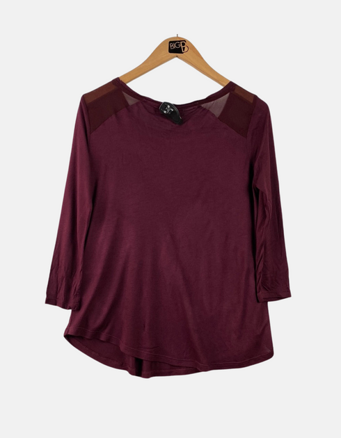 Maroon blouse FM