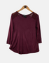 Maroon blouse FM