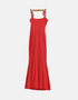 Pink long dress FM