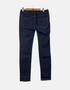 Dark Wash Straight-Leg Denim Jeans