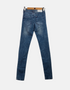 Faded Slim Fit Blue Jeans