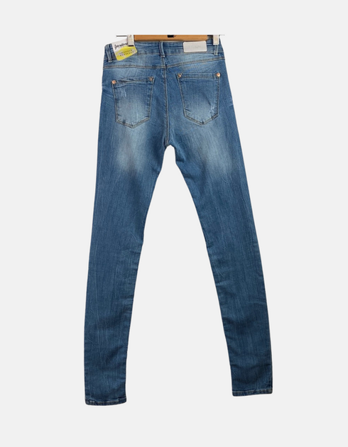 Light blue denim skinny FM