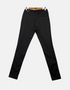 Sleek Black Slim-Fit Trousers