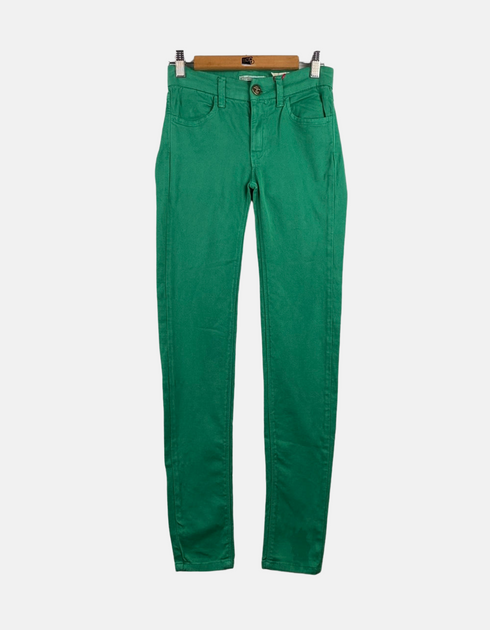Green colour pants FM
