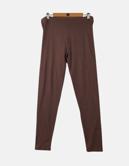 Essential High-Waist Leggings - Chocolate Brown