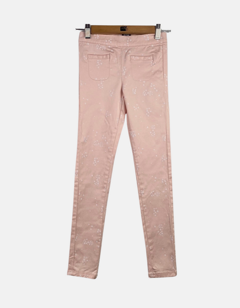 Pink with white dot kids pants FM