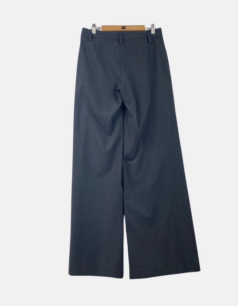 Black Wide-Leg Trousers