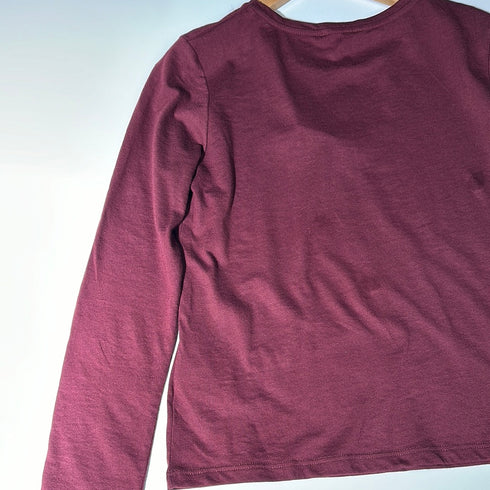 Garnet Graphic Long-Sleeve Tee