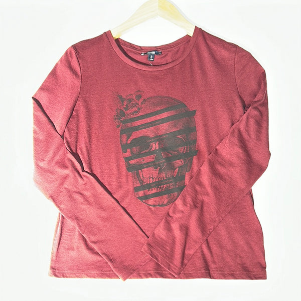 Garnet Graphic Long-Sleeve Tee