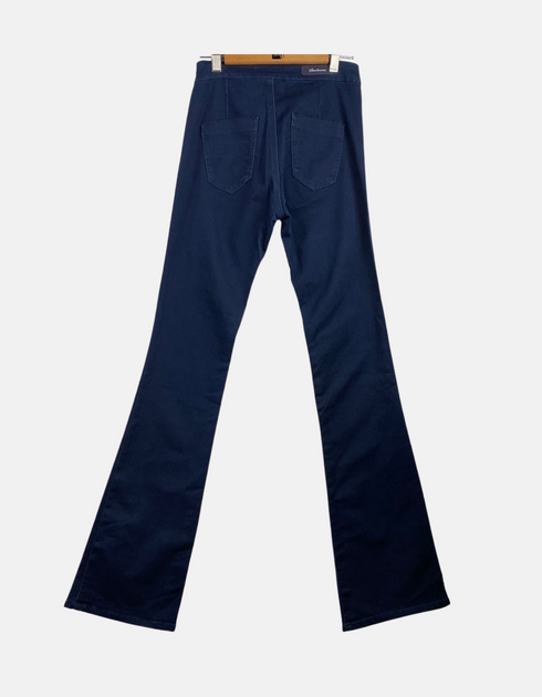 Classic Navy-Blue Flare Pants