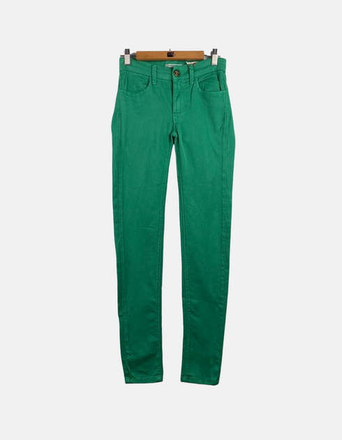Green colour pants FM