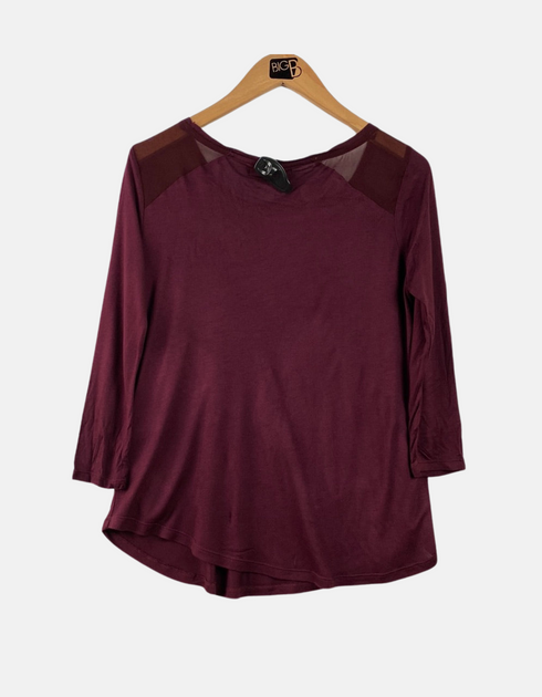 Maroon blouse FM