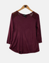Maroon blouse FM