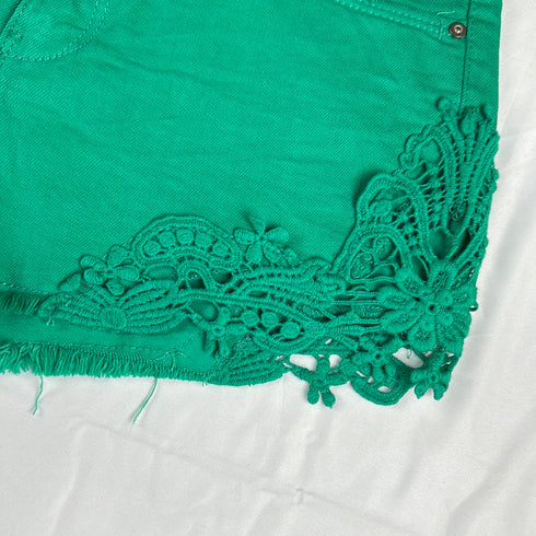 Green shorts