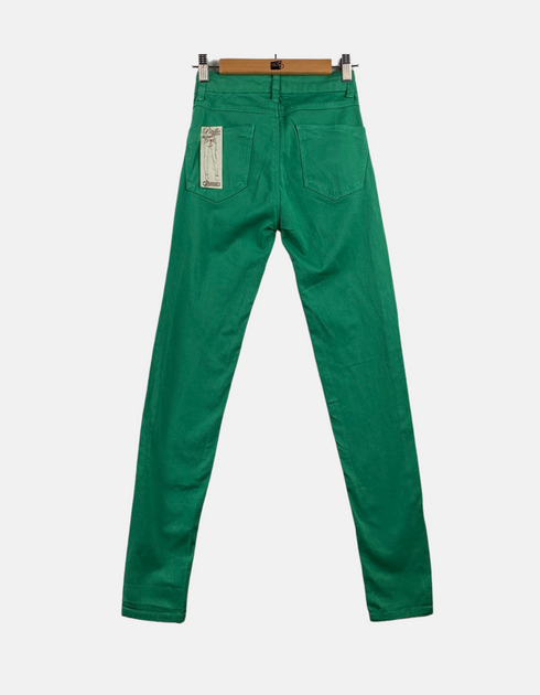 Green colour pants FM