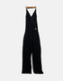 Women's Black Spaghetti Strap Jumpsuit