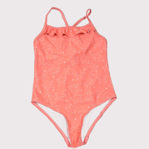 Twinkle Star Ruffle One-Piece Swimsuit