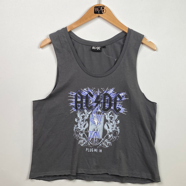Dark grey tank top