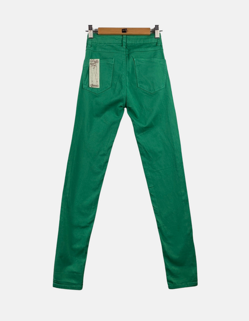 Green colour pants FM