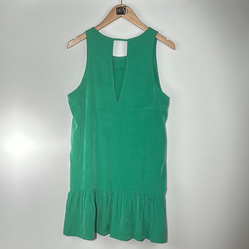 Green Goddess' Halter Dress