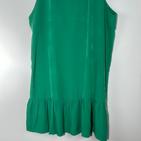 Green Goddess' Halter Dress