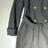 Classic Belted Trench Coat with Double-Breasted Design