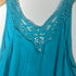 Aqua Elegance Lace Detail Tank