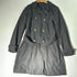 Classic Belted Trench Coat with Double-Breasted Design