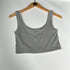 Heathered Grey Essential Crop Top