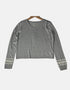 Modern Grey Crop Sweater FM