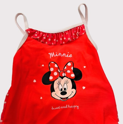 Bold Red Polka-Dotted Swimsuit for the Playful Tot