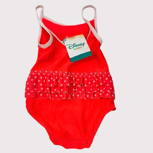 Bold Red Polka-Dotted Swimsuit for the Playful Tot